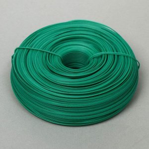 Проволока подвязочная, 100 м, толщина 2 мм, зелёная