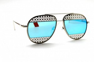 Солнцезащитные очки 1146 метал голубой