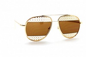Солнцезащитные очки 1146 золото коричневый