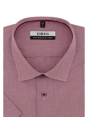 Сорочка мужская короткий рукав GREG 164/201/0962/Z/1p