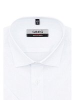 Сорочка мужская короткий рукав GREG 100/107/Z STRETCH