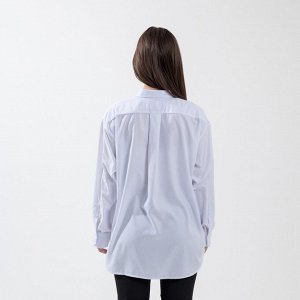 Рубашка базовая SL, оверсайз, белый