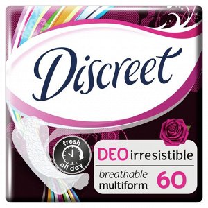 Ежедневные пpokлaдku Discreet Deo Irresistible Multiform, 60 шт.