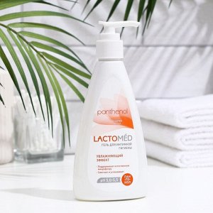 Гель для интимной гигиены, Lactomed Panthenol, увлажняющий эффект, 200 мл