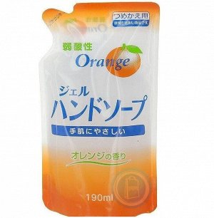ROCKET SOAP Гель-мыло для рук с ар. апельсина (сменная упаковка), 200 мл