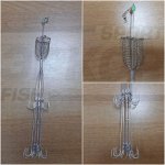 Краболовка JpFishing Crab Catchers Double 36 см крючки 11-23 см кормушка нерж