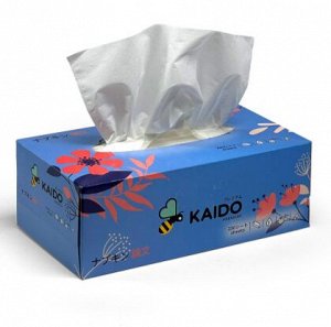Салфетки бумажные KAIDO  "PREMIUM" (картонная упаковка) 230шт, 2слоя,
