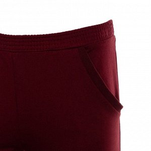 Костюм женский (свитшот и брюки), цвет бордо