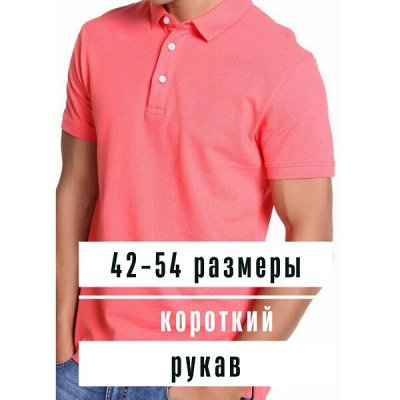 Поло и поло рубашки — размеры с 42 по 72 🔥 Отзывы — Футболки поло мужские короткий рукав (42-54 размеры)