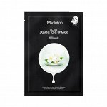 JMsolution Active Jasmin Tone-Up Mask Тканевая маска с экстрактом жасмина для выравнивания тона 35мл