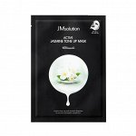 JMsolution Active Jasmin Tone-Up Mask Тканевая маска с экстрактом жасмина для выравнивания тона