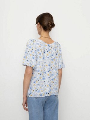 Блузка с цветочным принтом B2610/vilaris