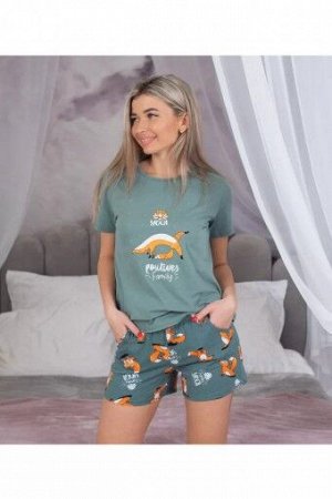 Пижама женская Йога(шорты)