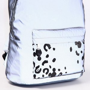 Рюкзак светоотражающий, 30 см х 15 см х 40 см "Мышонок", Микки Маус