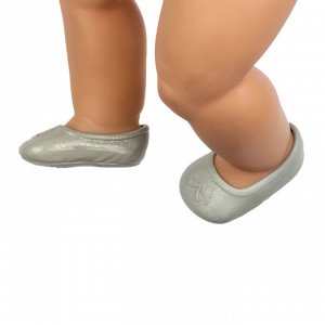 Силиконовые туфли для кукол Baby Born и аналогов желтого цвета