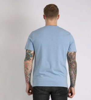 Футболка Голубой меланж
Свободная мужская футболка с круглым вырезом горловины (вышивка "Селезень").
Состав: 92% Cotton, 8% Elastane