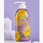 Парфюмированный лосьон для тела с хризантемой 500мл   JIGOTT CHRYSANTHEMUM PERFUME BODY LOTION 500ml