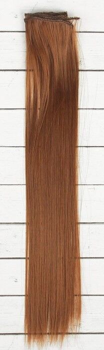 Волосы - тресс для кукол «Прямые» длина волос: 40 см, ширина: 50 см, №12