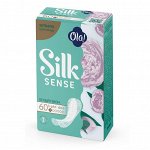 ОЛА прокладки ежедневные SILK SENSE LIGHT Белый пион 60 шт