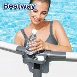 Подстаканник для бассейна Bestway Steel Pro Max / 17.5 х 10 х 4см