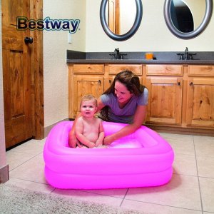Детский надувной бассейн Bestway / 84 л, 86 х 86 х 25 см