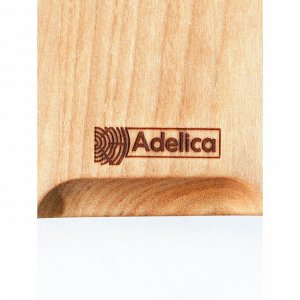 Доска разделочная Adelica «Полянка», 18,5x13x1,8 см, пропитано минеральным маслом, берёза