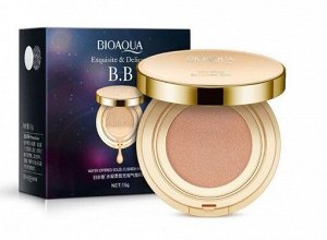 BIOAQUA BB Увлажняющий кушон (03 Светлый беж), 15г (Срок до 01.01.2026)