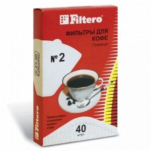 №4/40 фильтры для кофе filtero
