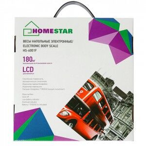 Весы напольные homestar hs-6001f (003846)