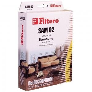 Sam 02 (4) эконом пылесборники filtero