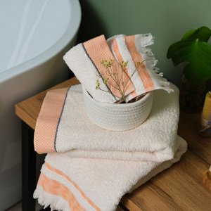 Полотенце махровое LoveLife «Муссон» 50х80 см, оранжевый, 100% хлопок, 500 гр/м2