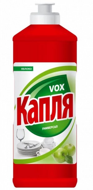 Капля Vox Жидкость для посуды Сода-эффект Яблоко 450мл
