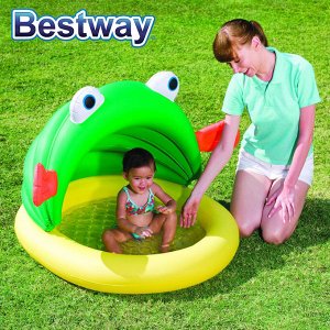 Детский надувной бассейн Bestway "Лягушонок" / 25 л, 107 х 104 х 71 см