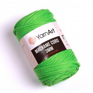 Пряжа YarnArt Macrame Cord 3MM цвет №802 зелёный неон