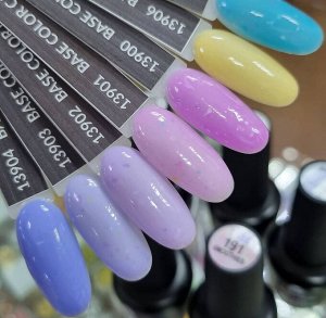 База для гель лака с цветной фольгой Base Color Candy Planet Nails 8 мл №906