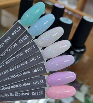База для гель лака с цветными частичками Prestige Base Color Smoothies Planet Nails 8 мл №187