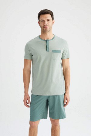 Базовый пижамный комплект Defacto Fit Regular Fit