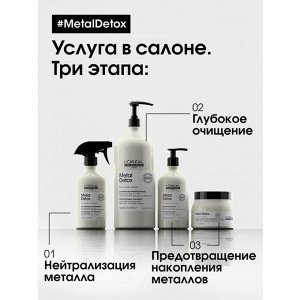 LOREAL Professional / Маска Лореаль Loreal Professionnel Metal Detox для восстановления окрашенных волос, 500 мл.