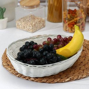 Корзинка для фруктов и хлеба Доляна «Молоко», 27x22x6 см
