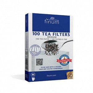 Фильтры для чая отбеленные, размер M (уп. 100 шт.)