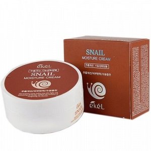 Ekel/ Moisture Cream Snail Крем для лица увлажняющий с муцином улитки 100 гр. 1/100