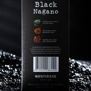 Туалетная вода мужская Black Nagano, 100 мл