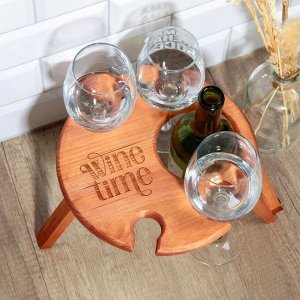 Винный стоик "Wine time", 24 х 24 см