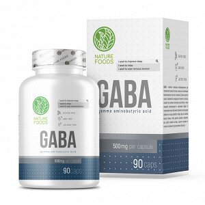 Nature Foods GABA 500mg 90caps  Габа
