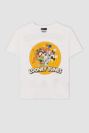 Футболка Cool Looney Tunes Licensed Regular Fit с круглым вырезом и короткими рукавами
