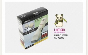 HIMAX CL-7000K Профессиональная машинка для стрижки волос с аккумулятором (производство Корея для Японии)