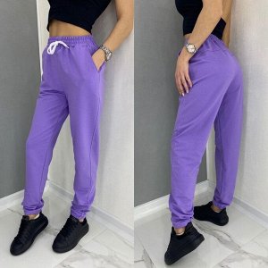 Спортивные штаны женские 6006 "Однотон - Резинка Низ" №3