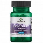 Swanson Селен 200 mcg 90 капс