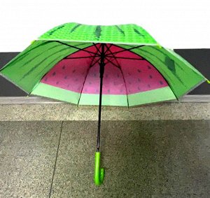 Зонтик трость "арбуз" 3D