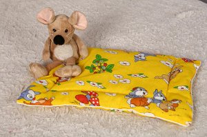 Подушка детская Файбертекс для новорожденных (бязь)